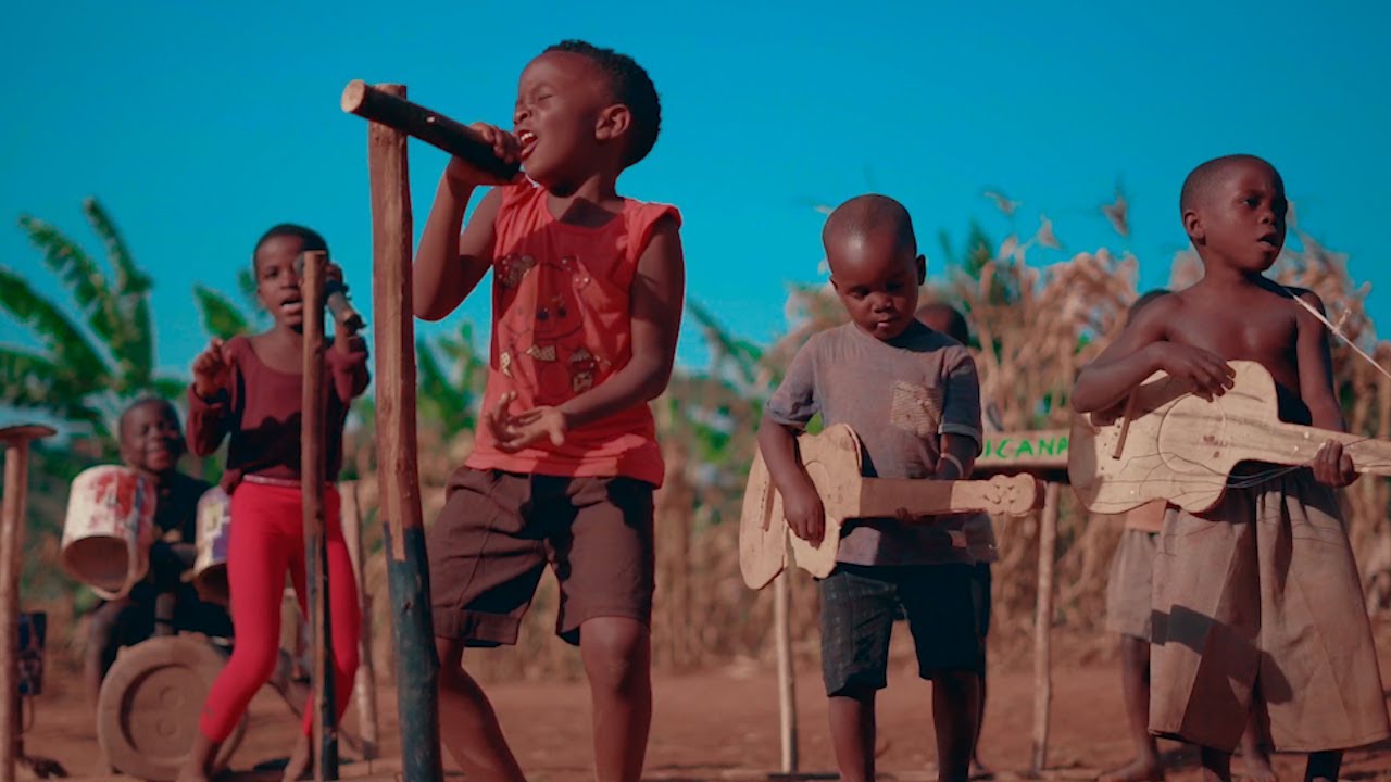 Masaka Kids playing outdoors